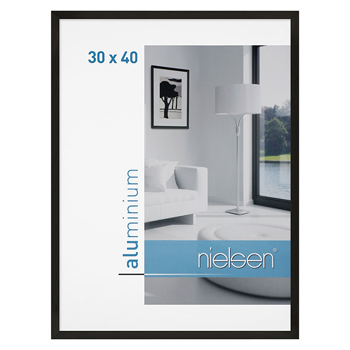 Nielsen Bilderrahmen C2 Schwarz 30 x 40 cm