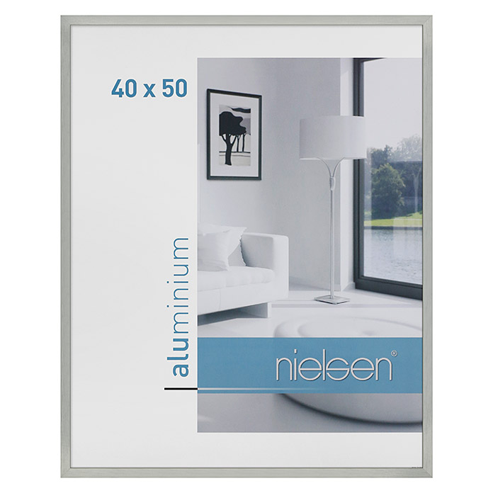 Nielsen Bilderrahmen C2 Silber 40 x 50 cm