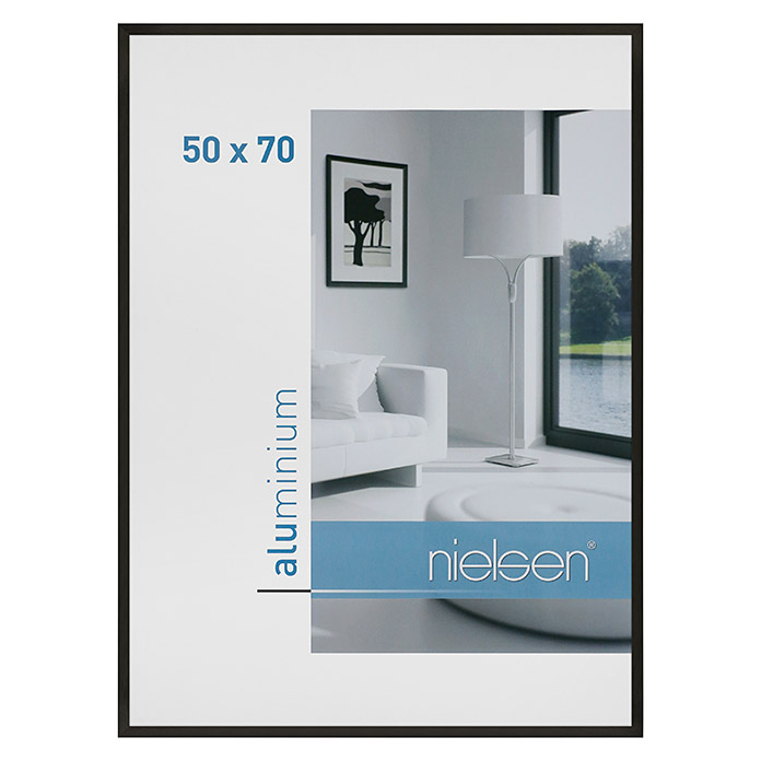 Nielsen Bilderrahmen C2 Schwarz 50 x 70 cm