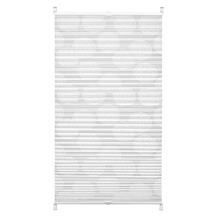 Tenda plissettata Easyfix Maja Bianco 70 x 130 cm