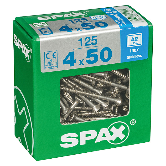 SPAX Senkkopfschrauben T-Star plus Ø x L: 4 x 50 mm