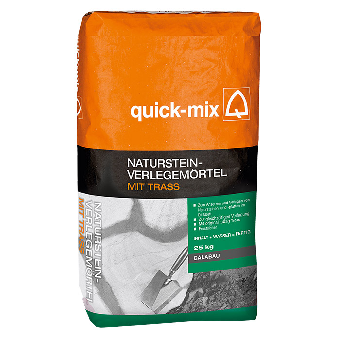 quick-mix Natursteinverlegemörtel