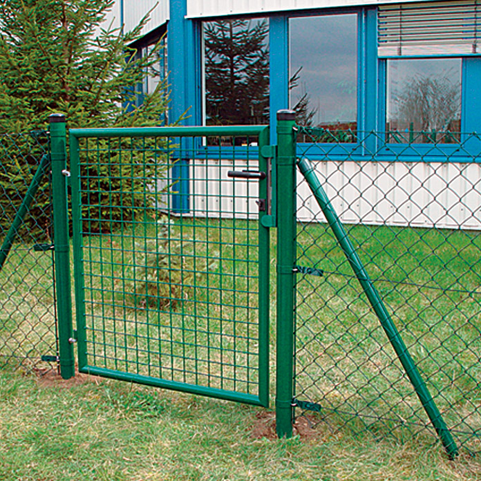 Pro.tec Porta Giardino Verde Gartentor Recinzione Cancello Zauntor 