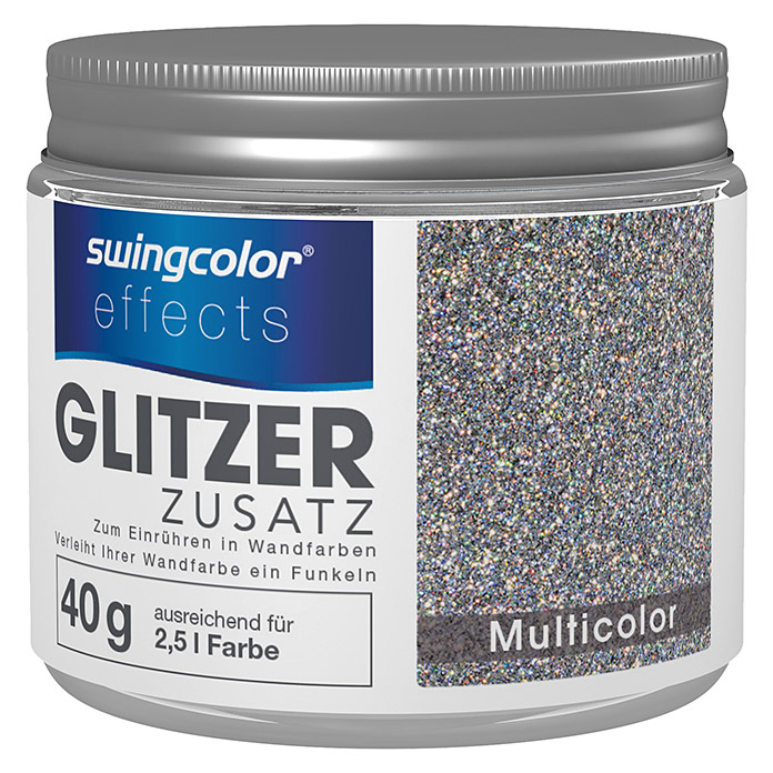 swingcolor Glitzer-Zusatz Multicolor