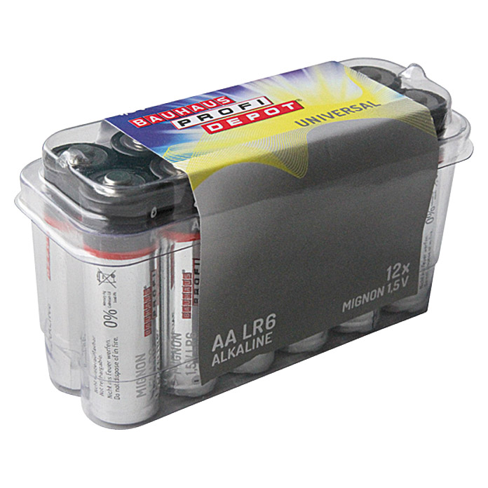 PROFI DEPOT Batterie Mignon AA