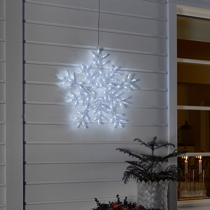 Konstsmide Fiocco di neve acrilico a LED